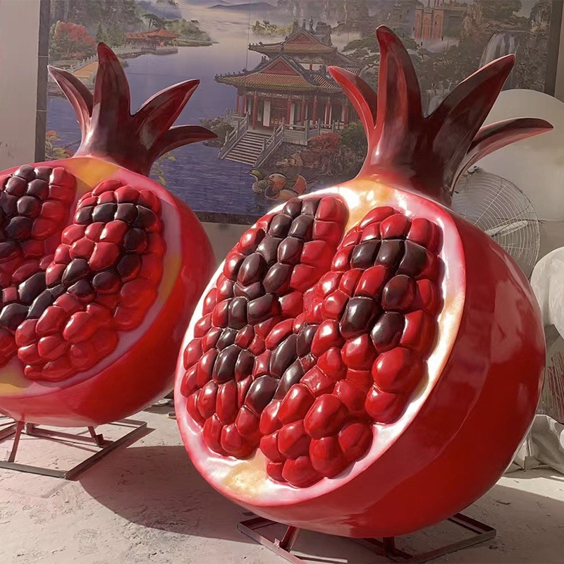 ساخت-ماکت-انار-بزرگ