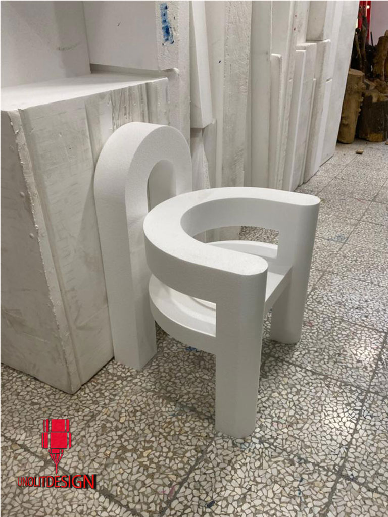 ساخت-صندلی-با-فوم-یونولیت